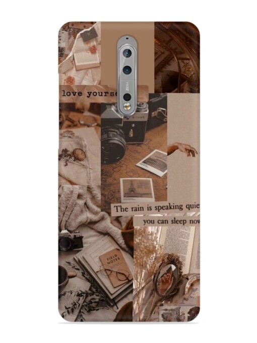 Nostalgic Aesthetic Snap Case for Nokia 8 Zapvi