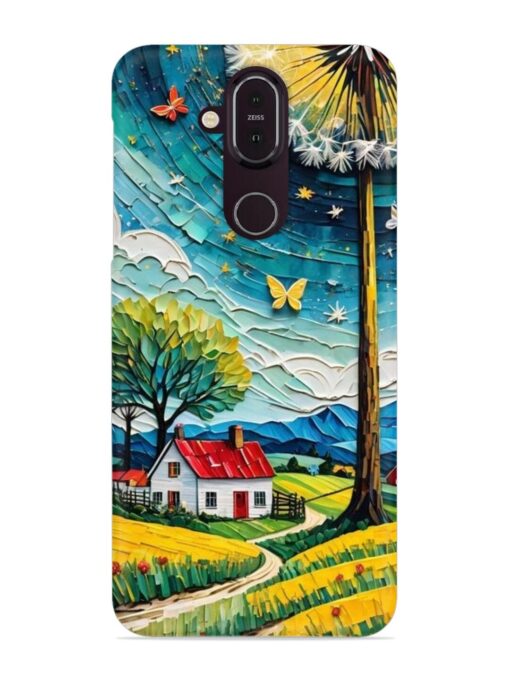 Dandelion Dreams Snap Case for Nokia 8.1 Zapvi