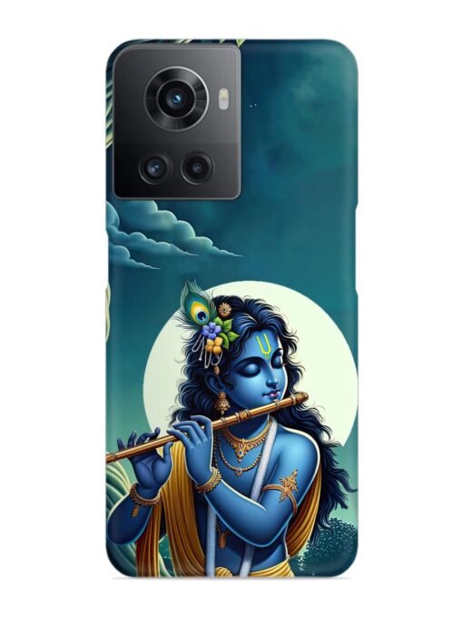 Krishna's Divine Flute Snap Case for Oneplus 10R (5G) Zapvi