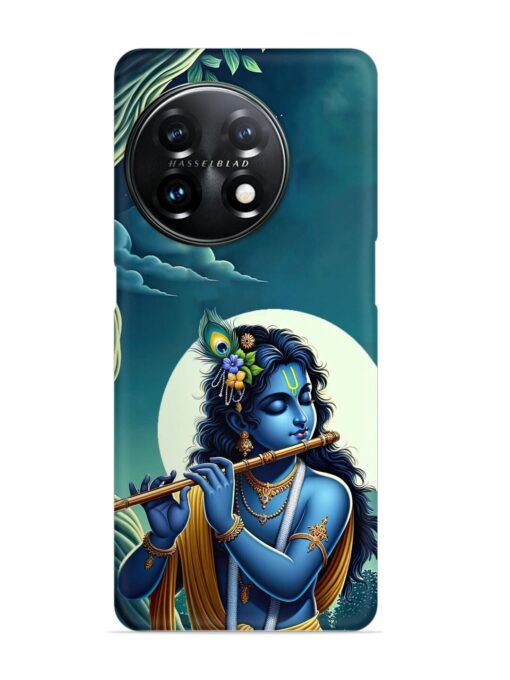 Krishna's Divine Flute Snap Case for Oneplus 11R (5G) Zapvi