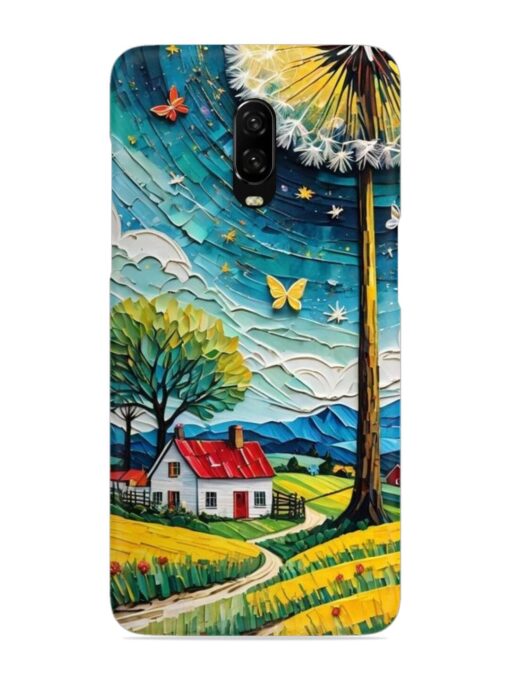 Dandelion Dreams Snap Case for Oneplus 6T Zapvi