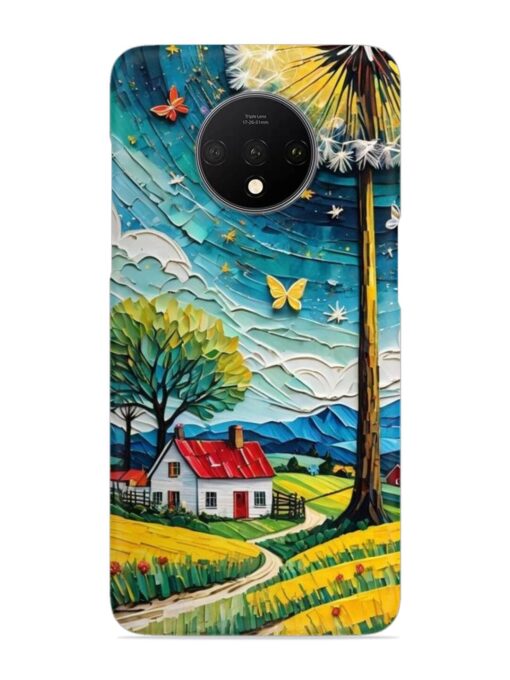 Dandelion Dreams Snap Case for Oneplus 7T Zapvi