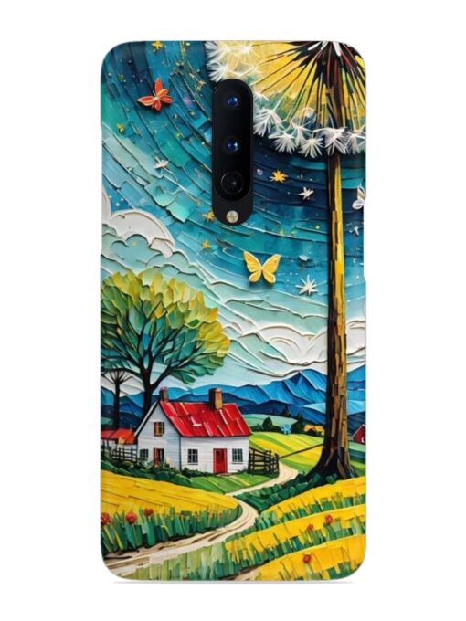 Dandelion Dreams Snap Case for Oneplus 8 Zapvi