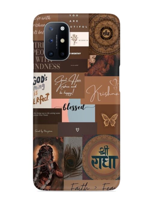 Krishna-Inspired Aesthetic Snap Case for Oneplus 8T (5G)