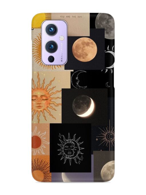 Celestial Collage Snap Case for Oneplus 9 (5G) Zapvi