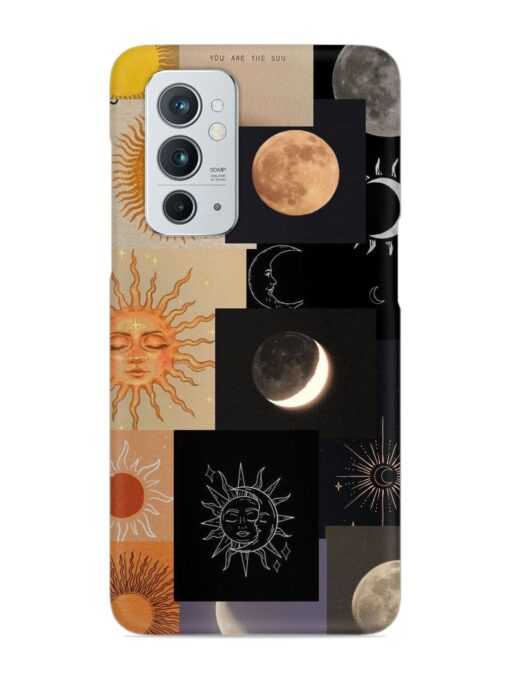 Celestial Collage Snap Case for Oneplus 9RT (5G) Zapvi