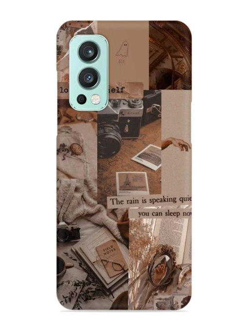 Nostalgic Aesthetic Snap Case for Oneplus Nord 2 (5G) Zapvi