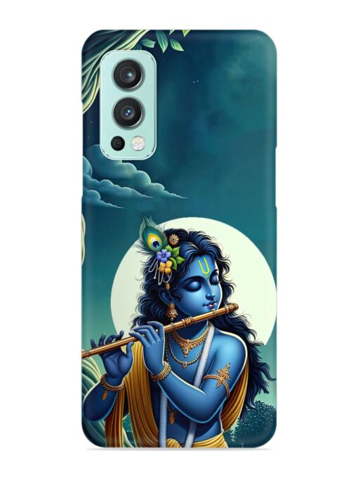 Krishna's Divine Flute Snap Case for Oneplus Nord 2 (5G) Zapvi