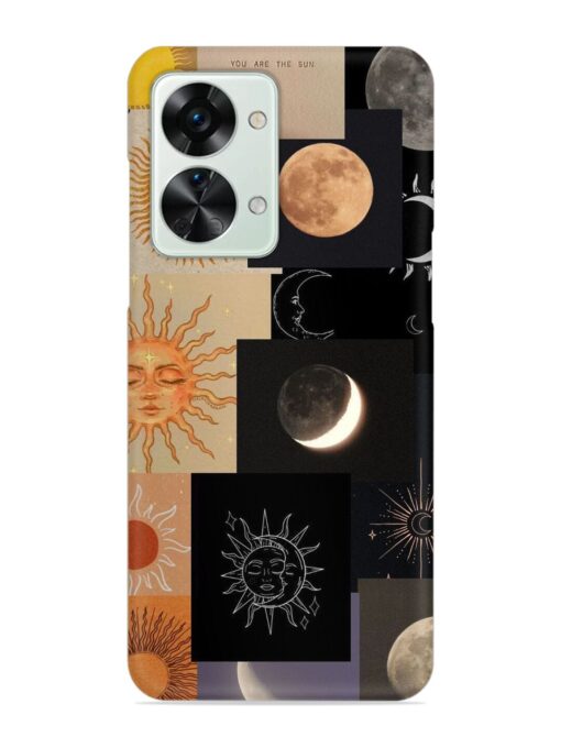 Celestial Collage Snap Case for Oneplus Nord 2T (5G) Zapvi