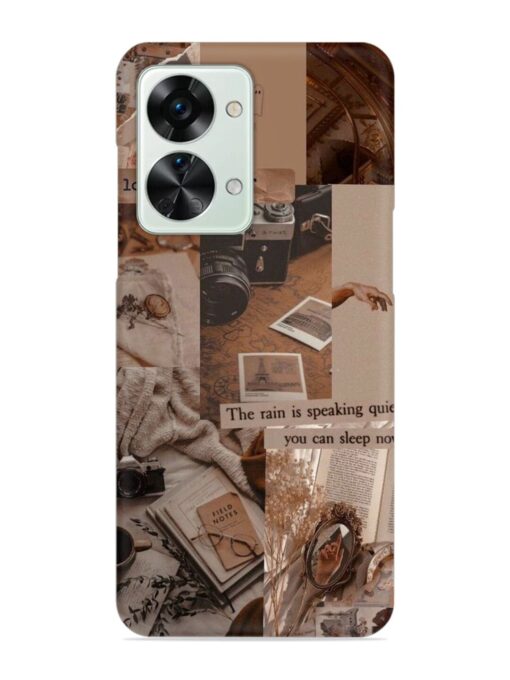 Nostalgic Aesthetic Snap Case for Oneplus Nord 2T (5G) Zapvi