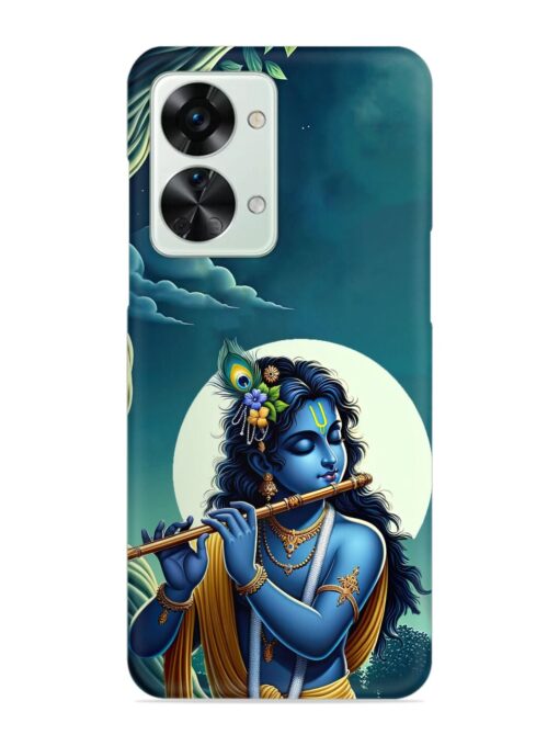 Krishna's Divine Flute Snap Case for Oneplus Nord 2T (5G) Zapvi