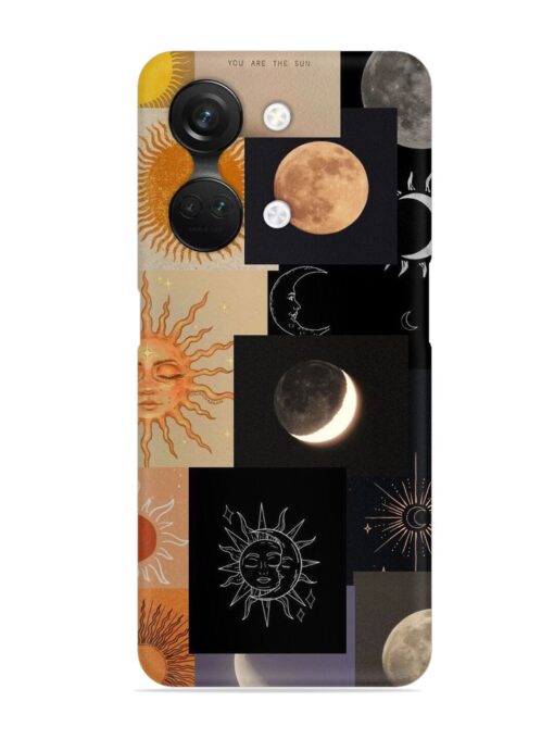 Celestial Collage Snap Case for Oneplus Nord 3 (5G) Zapvi