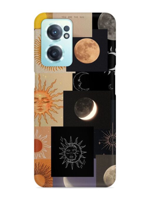 Celestial Collage Snap Case for Oneplus Nord Ce 2 (5G)