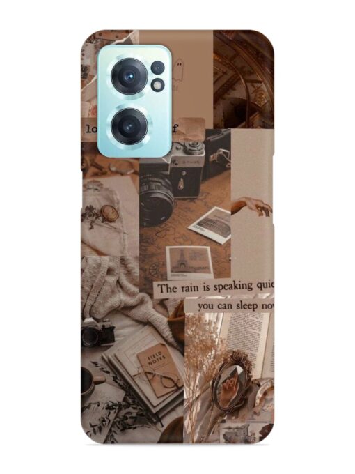 Nostalgic Aesthetic Snap Case for Oneplus Nord Ce 2 (5G) Zapvi