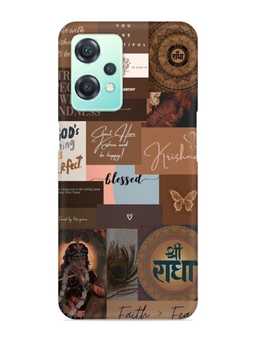 Krishna-Inspired Aesthetic Snap Case for Oneplus Nord Ce 2 Lite (5G) Zapvi