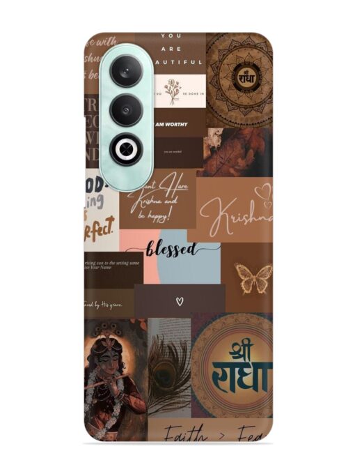 Krishna-Inspired Aesthetic Snap Case for Oneplus Nord Ce 4 (5G) Zapvi