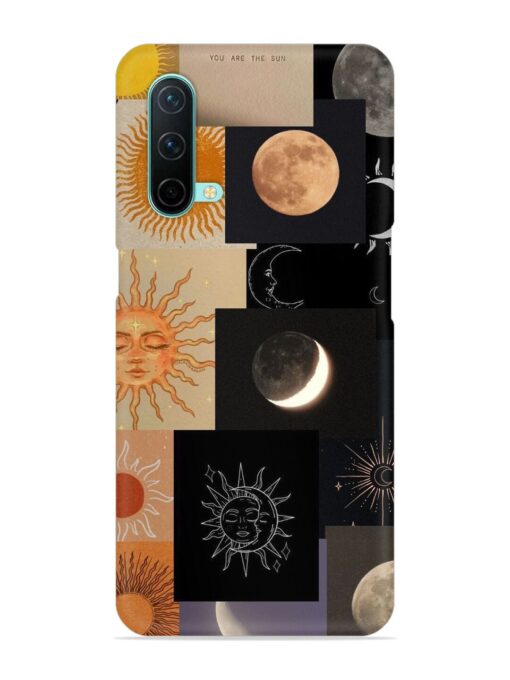 Celestial Collage Snap Case for Oneplus Nord Ce (5G) Zapvi