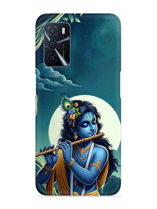 Krishna's Divine Flute Snap Case for Oppo A16 Zapvi