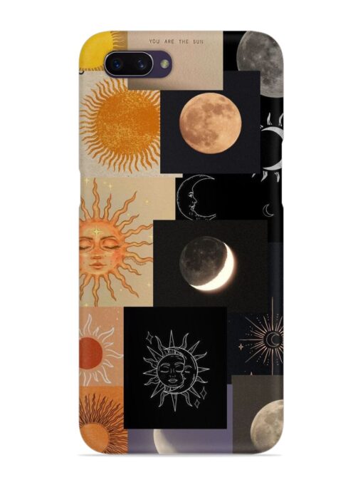 Celestial Collage Snap Case for Oppo A3S Zapvi