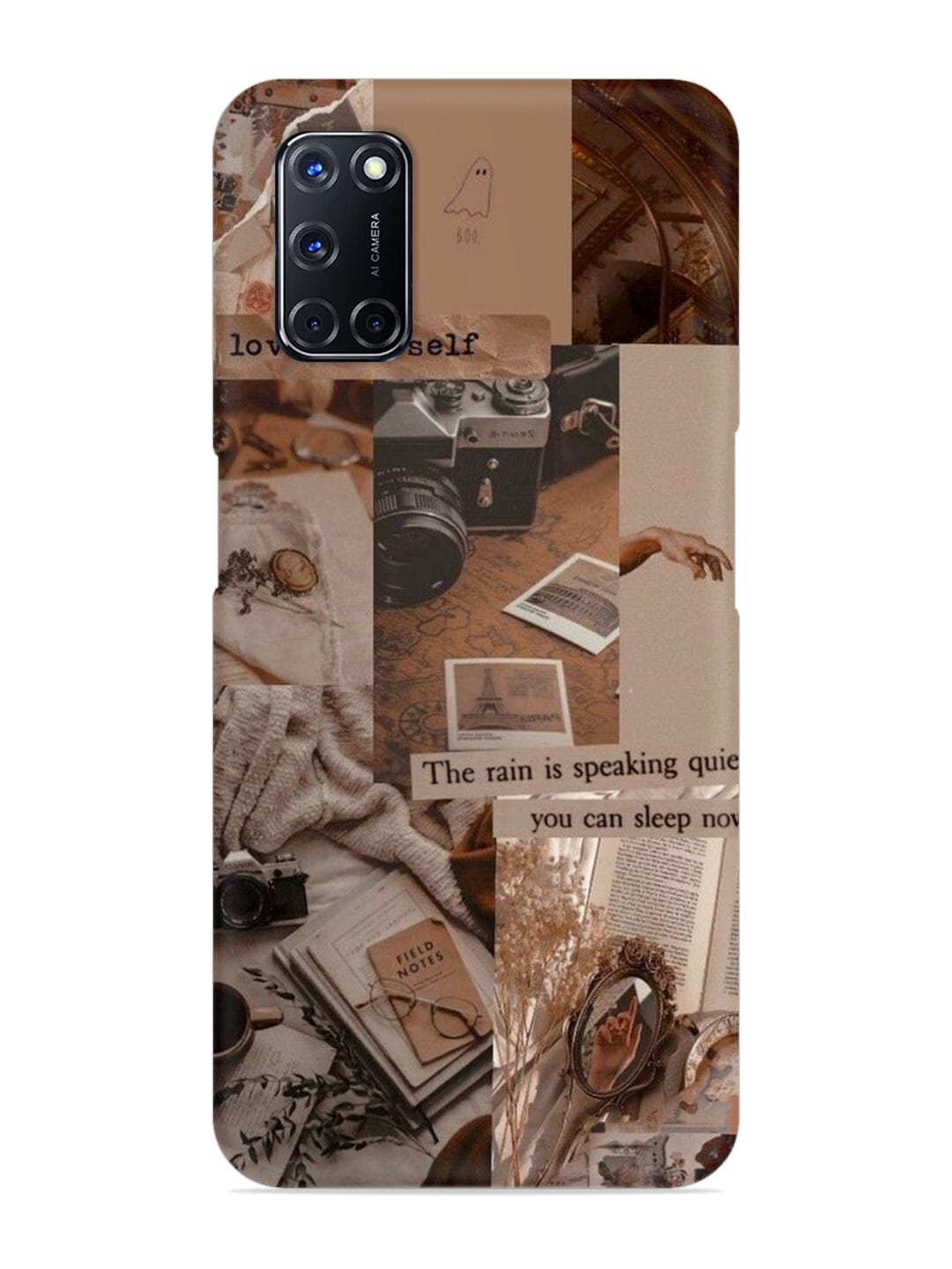 Buy Nostalgic Aesthetic Snap Case for Oppo A52 at 99 Only Zapvi