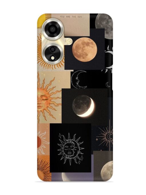 Celestial Collage Snap Case for Oppo A59 (5G)