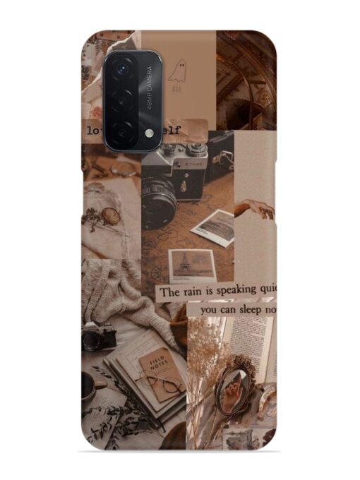 Nostalgic Aesthetic Snap Case for Oppo A74 (5G) Zapvi