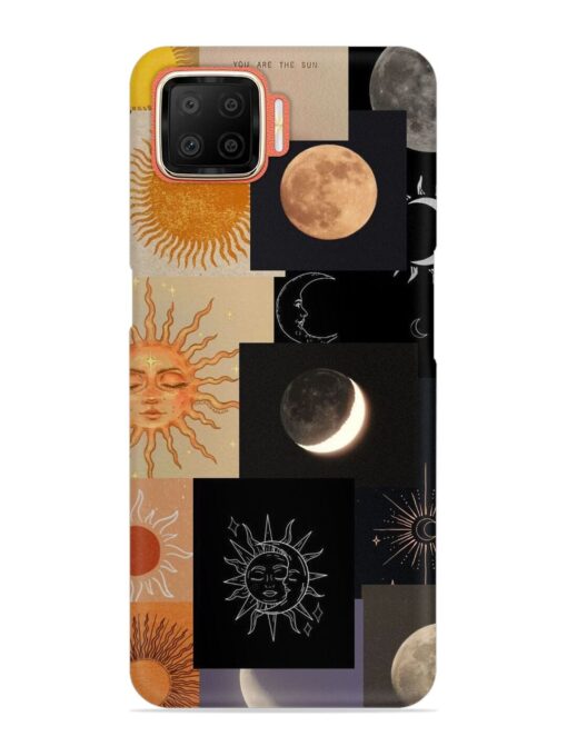 Celestial Collage Snap Case for Oppo F17 Zapvi