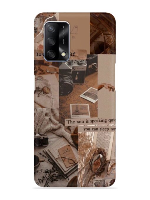 Nostalgic Aesthetic Snap Case for Oppo F19 Zapvi