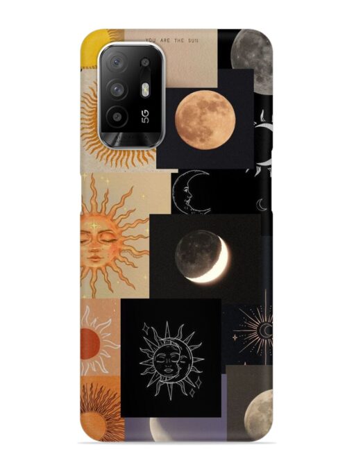 Celestial Collage Snap Case for Oppo F19 Pro Plus