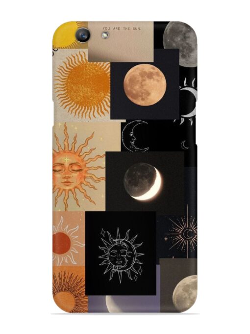 Celestial Collage Snap Case for Oppo F1S Zapvi