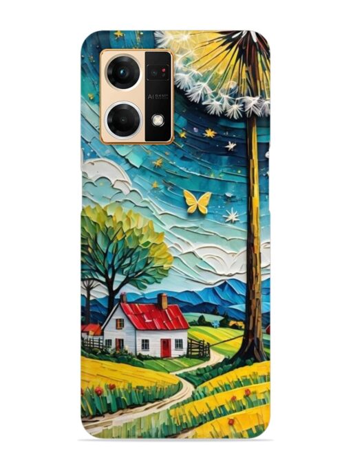 Dandelion Dreams Snap Case for Oppo F21 Pro (4G)