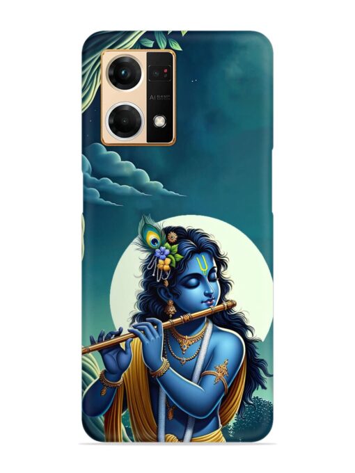 Krishna's Divine Flute Snap Case for Oppo F21 Pro (4G)