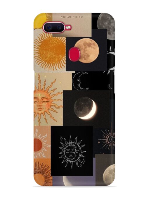 Celestial Collage Snap Case for Oppo F9 Pro