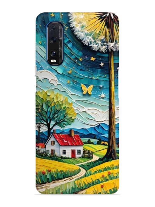 Dandelion Dreams Snap Case for Oppo Find X2 Zapvi