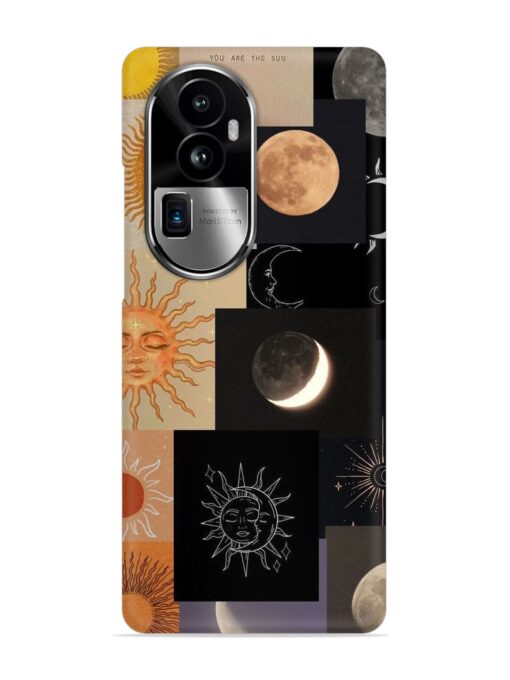 Celestial Collage Snap Case for Oppo Reno 10 Pro Plus (5G) Zapvi