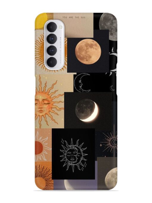 Celestial Collage Snap Case for Oppo Reno 4 Pro Zapvi