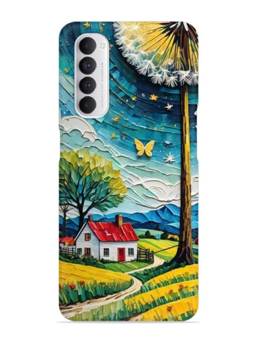 Dandelion Dreams Snap Case for Oppo Reno 4 Pro Zapvi