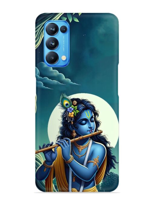 Krishna's Divine Flute Snap Case for Oppo Reno 5