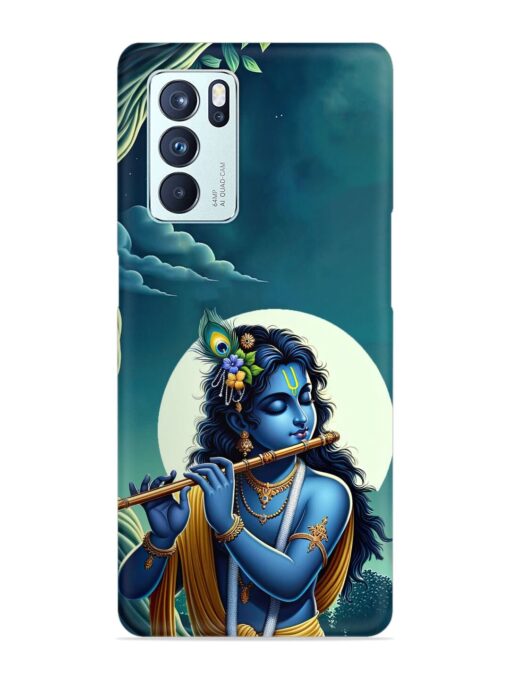 Krishna's Divine Flute Snap Case for Oppo Reno 6 Pro (5G) Zapvi