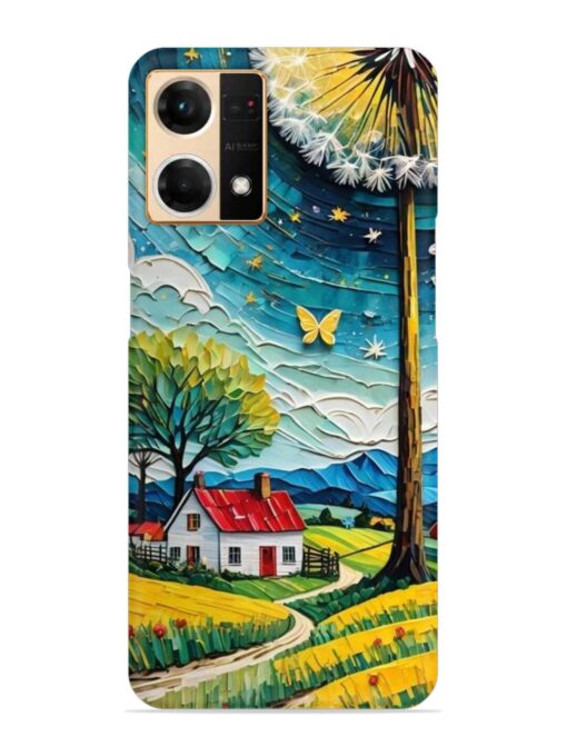 Dandelion Dreams Snap Case for Oppo Reno 7 (4G) Zapvi