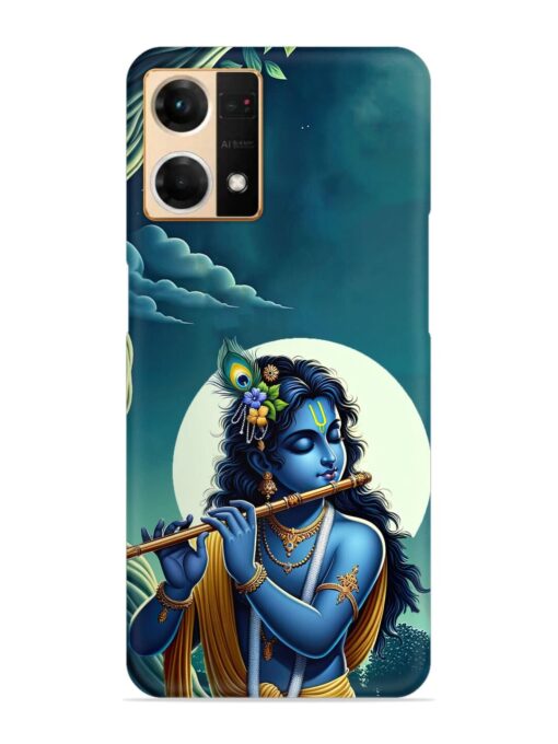 Krishna's Divine Flute Snap Case for Oppo Reno 7 (4G) Zapvi