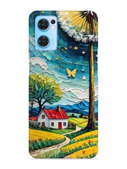 Dandelion Dreams Snap Case for Oppo Reno 7 (5G) Zapvi