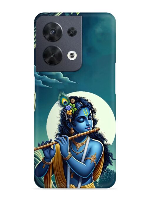 Krishna's Divine Flute Snap Case for Oppo Reno 8 (5G)