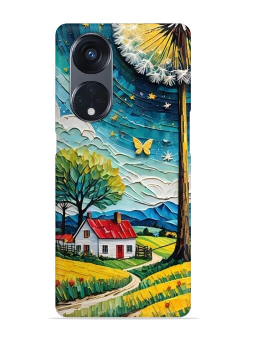 Dandelion Dreams Snap Case for Oppo Reno 8T (5G) Zapvi