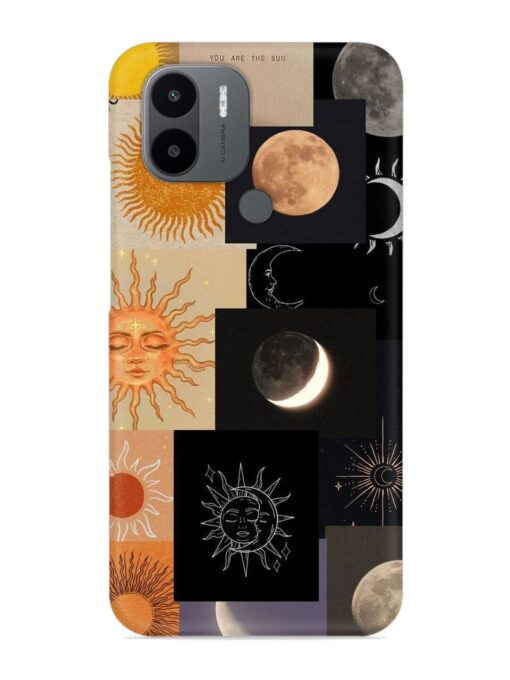 Celestial Collage Snap Case for Poco C50 Zapvi