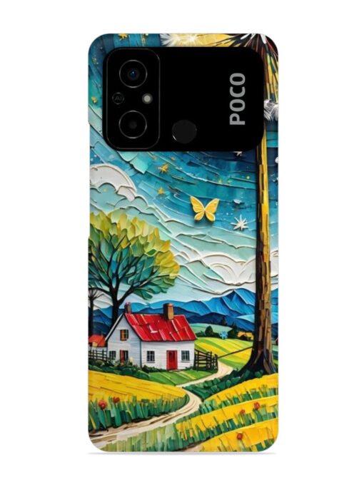 Dandelion Dreams Snap Case for Poco C55 Zapvi