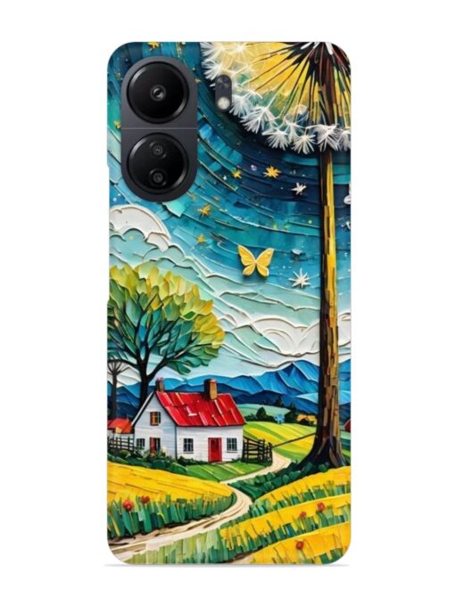 Dandelion Dreams Snap Case for Poco C65 Zapvi