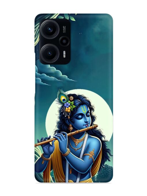 Krishna's Divine Flute Snap Case for Poco F5 (5G)