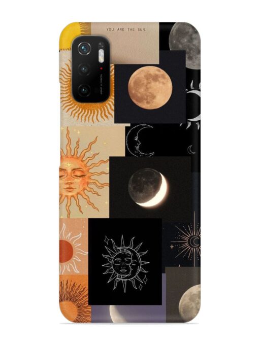 Celestial Collage Snap Case for Poco M3 Pro (5G) Zapvi