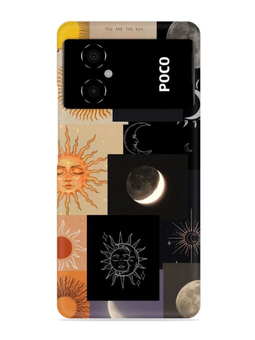 Celestial Collage Snap Case for Poco M4 (5G)